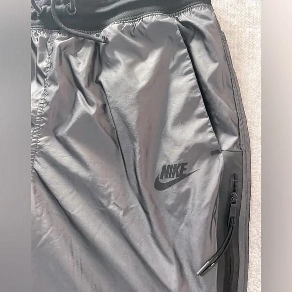 Nike Women’s Joggers, Slim Fit Silver Pants - Picture 3 of 5